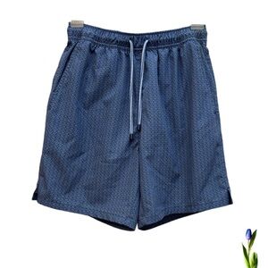 Peter Millar Blue Swim Trunks